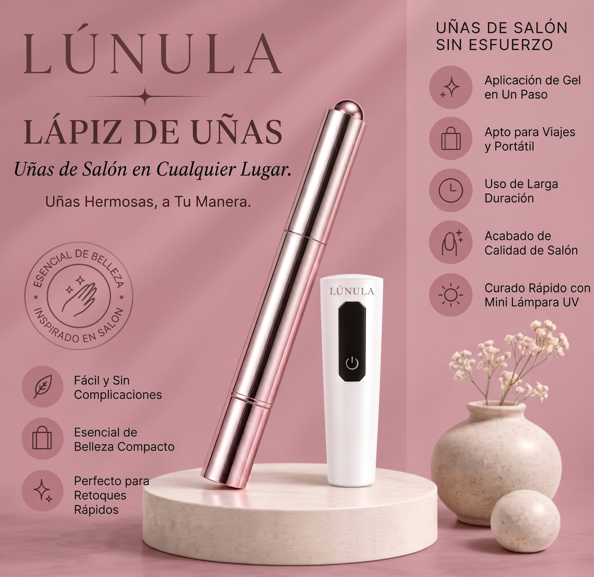 Lúnula™ Set de Manicura
